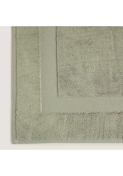 Chakra Frame Bambu Ayak Havlusu 50x70 Cm Zeytin Yeşil