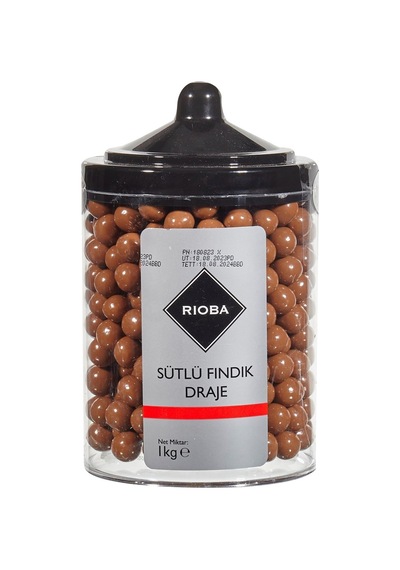 Rıoba Fındık Draje 1 Kg - Kahve Yanı İkramlık Çikolata Kaplı Fındık Tarı