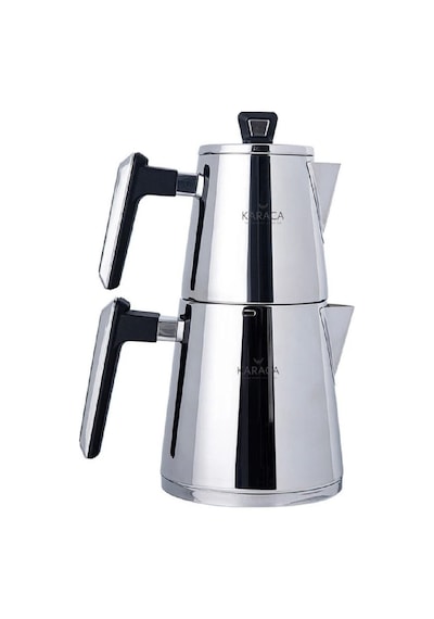 Karaca  Powersteel Pro 316+ Space Maxi Çelik İndüksiyon Tabanlı Çaydanlık Takımı
