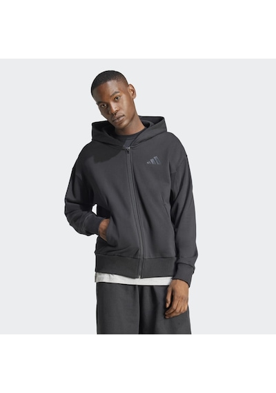Adidas Jı6361 M A Szn Ft Fz Erkek Tracktop Siyah