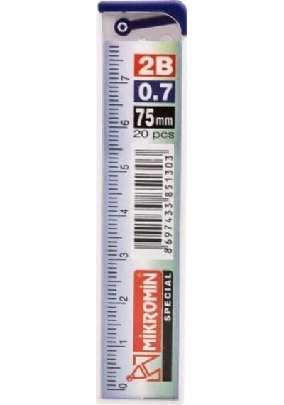 Mikro 75mm Cetvelli 0.7mm Kalem Ucu 24 Tüp'lü Paket