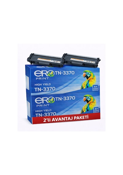 Brother Tn-3370 Uyumlu Toner - 2'li  Paket