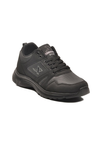 Siyah Hafif Esnek Unisex Spor Ayakkabı Xstep 020-cilt G Siyah-siyah