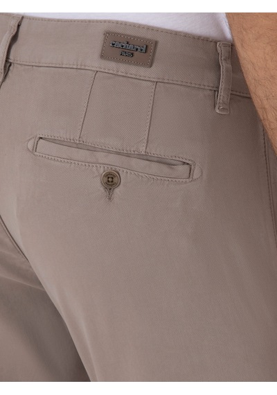 Cacharel Vizon Slim Fit Kanvas Pantolon Kahverengi