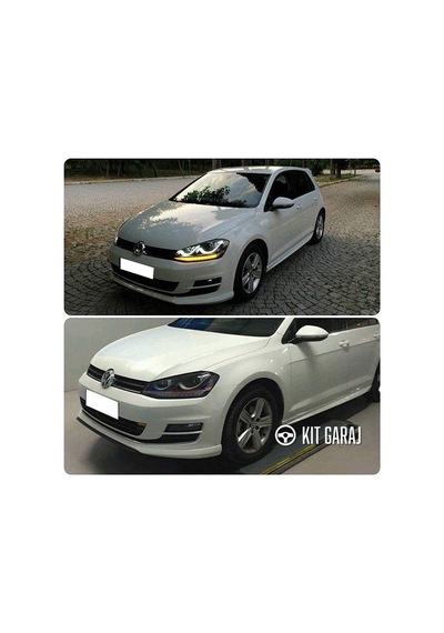 Kit Garaj Volkswagen Golf 7 Sportline 2012-2017 Ön Tampon Ek Şıklık & Aerodinamik Tasarım Boyası