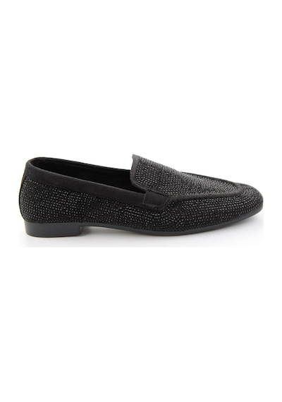 Bambi Siyah Kadın Loafer Ayakkabı K01671058087 Siyah