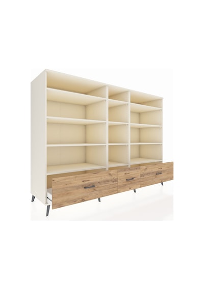 Kronos Dolap 12 Raflı 3 Çekmeceli 220x59x163 Aytaşı-aytaşı/çam Aytası/atlas Çam - Aytası Kronos Dolap 12 Raflı 3 Çekmeceli 220x59x163 Aytaşı-aytaşı/çam Aytası/atlas Çam - Aytası