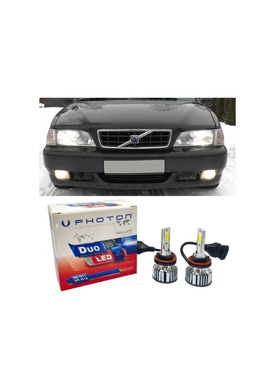 Volvo S70 Led Xenon Uzun Far Ampulü H7 Duo Yeni Seri Beyaz