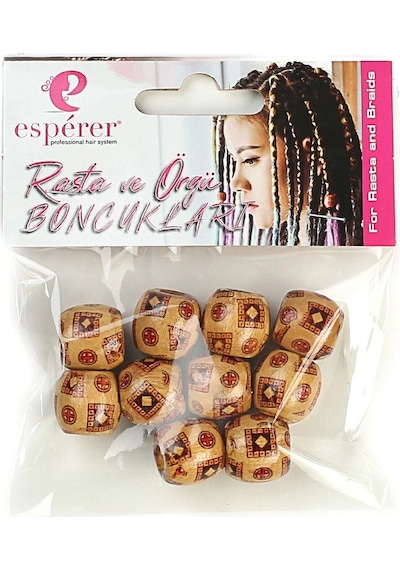 Rasta Ve Örgü Boncuğu / Ob32 Çok Renkli