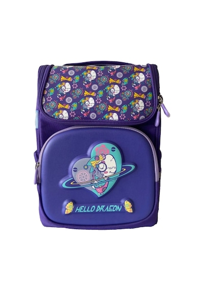 Hello Dragon Okul Çantası Purple Hd-cn0015