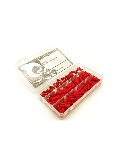 200 Parça Tam Izoleli Erkek ve Dişi Faston 4.8Mm - 0.5-1.5Mm2