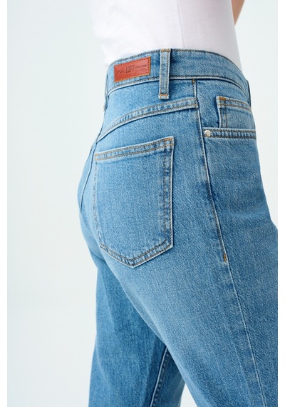Loft Mom Stella Kadın Pantolon Lf2037084 Mavi