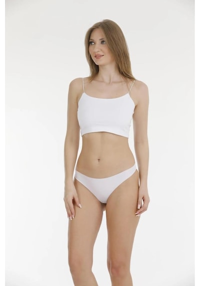 Berrak Kadın Lazer Kesim Polyester Bikini Külot 11690 - 6 Adet 001