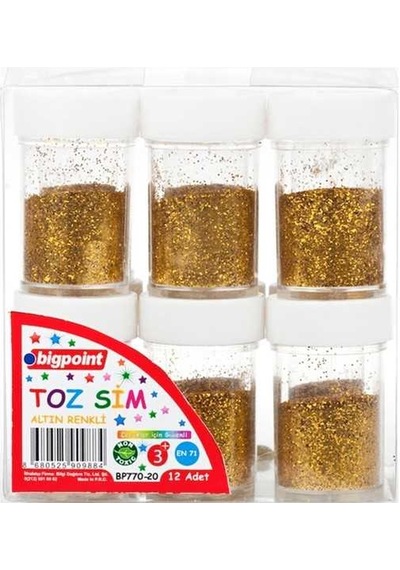 Bigpoint Toz Sim Altın 8 Gram 12'Li Set