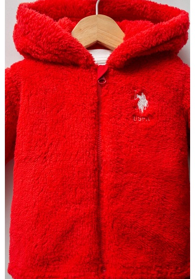 U.S. Polo Assn. U.s. Polo Assn Kız Bebek Kırmızı Takım Kırmızı