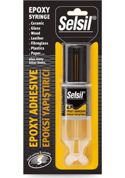 Selsil 5 Dakika Epoksi Yapıştırıcı