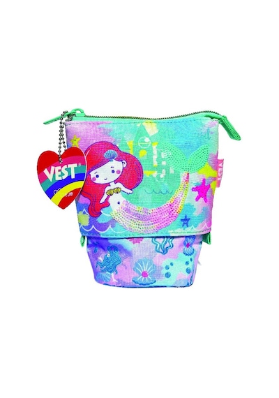 Dream Vest Deniz Kızı Ayarlanabilir Kalem Çantası Çok Renkli