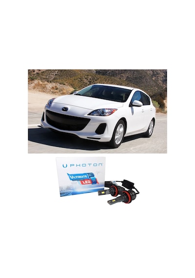 Mazda 3 Led Xenon Uzun Far Ampulü Hb3 Ultimate Yeni Seri Beyaz 2009-2013