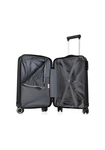 Ççs 5224 Büyük Boy Trolley Valiz CCS-5224-B-R1534 Siyah