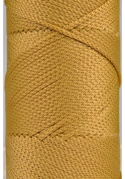 2 Mm - 200 Gr Polyester Makrome Ipi Hardal 230 M Polyester Makrome Ip Supla Ip Ve Çanta Ipliği