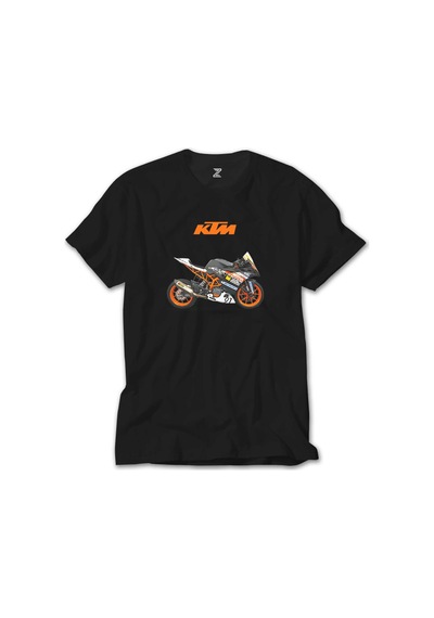 KTM RC 390 Siyah Tişört Siyah