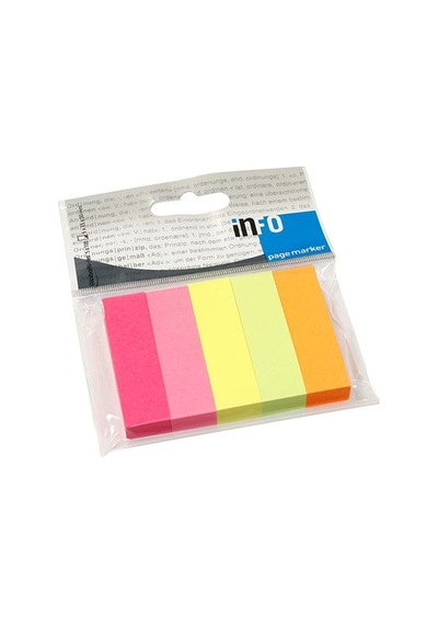 Info Notes 5x50x15 Parlak Renkler Postit 5679395