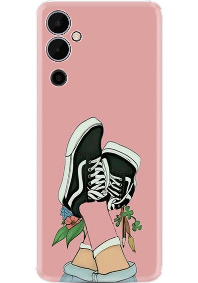Tecno Pova 4 Kılıf Resimli Desenli Baskılı Silikon Dog And Girl 1359