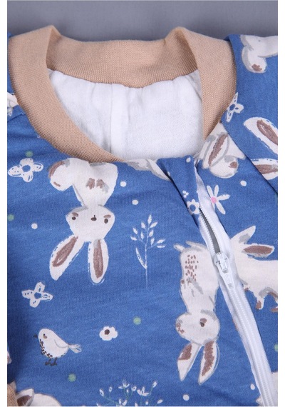 Babyhola 2-9 Yaş Kalın Elyaf Dolgulu 2.5 Tog Premium Kalite Çocuk Uyku Tulumu 23504 Lacivert