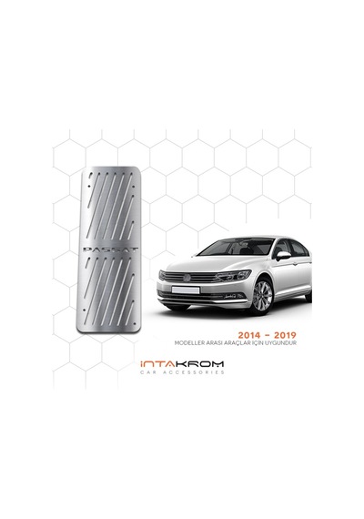 intakrom Volkswagen Passat B8 Krom Ayak Dinlendirme Pedalı 2015 ve Üzeri