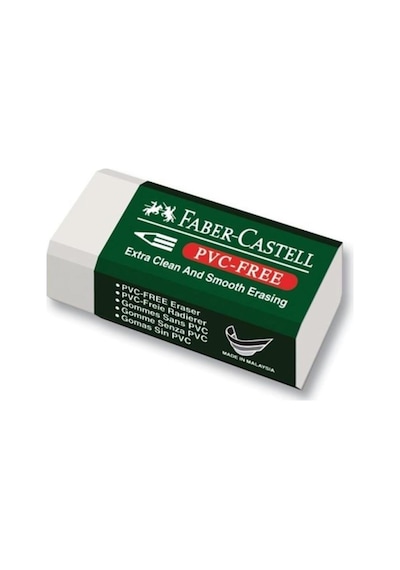 Faber Castell Pvc Free No:30 Küçük Boy Beyaz Silgi 5 Li