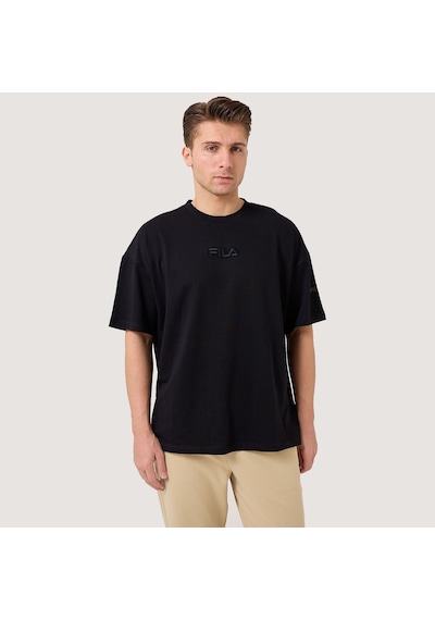 Siyah Fila Erkek T-shirt Delgado Fam0564 Siyah