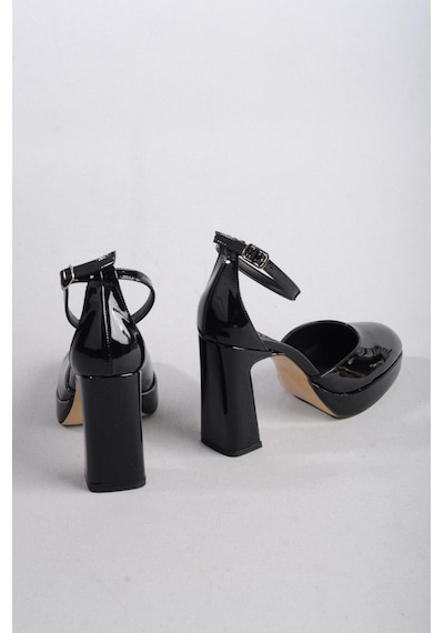 Seç Kundura Seç 8249 Platformlu Topuklu Kadın Ayakkabı Topuk: 9,5 Cm Platform: 2 Cm Siyah Rugan - 40 Siyah Seç Kundura Seç 8249 Platformlu Topuklu Kadın Ayakkabı Topuk: 9,5 Cm Platform: 2 Cm Siyah Rugan - 40 Siyah