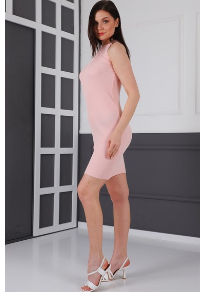 Z2012 Dewberry Bayan Elbise-pembe Pembe