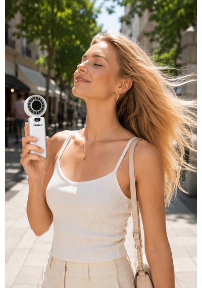 Fg-52 Bluetooth Hoparlörlü Taşınabilir Fan