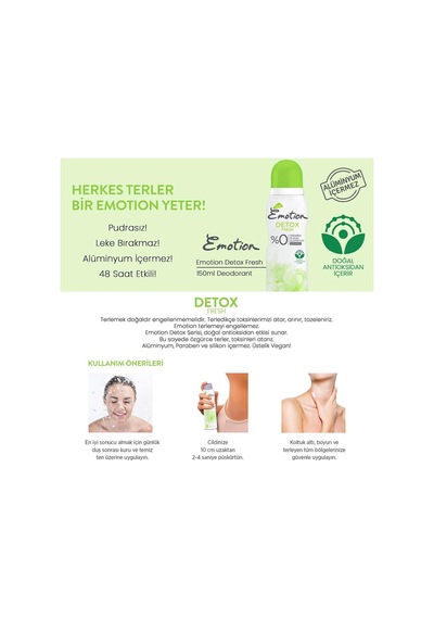 2 Adet Fresh Kadın Deodorant Sprey 150 ml