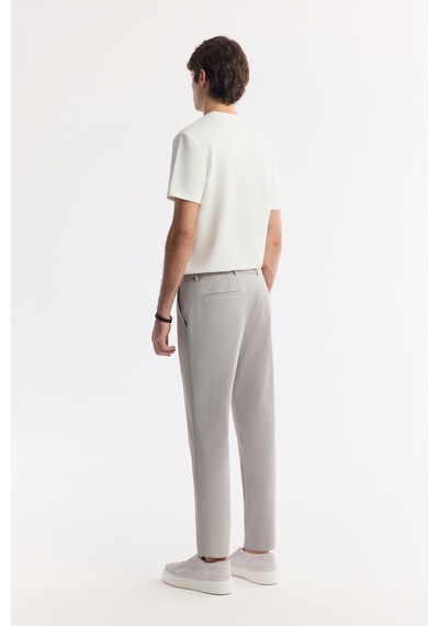 Avva Erkek Gri Yan Cepli Beli Lastikli Bi-stretch Comfort Slim Fit Pantolon A51y3204 Avva Erkek Gri Yan Cepli Beli Lastikli Bi-stretch Comfort Slim Fit Pantolon A51y3204