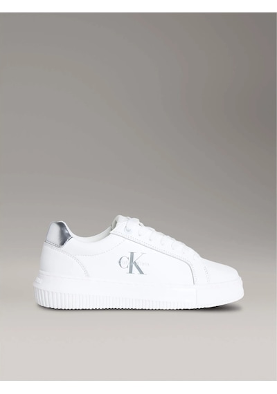 Calvin Klein Kadın Sneaker Yw0yw0187602r Beyaz