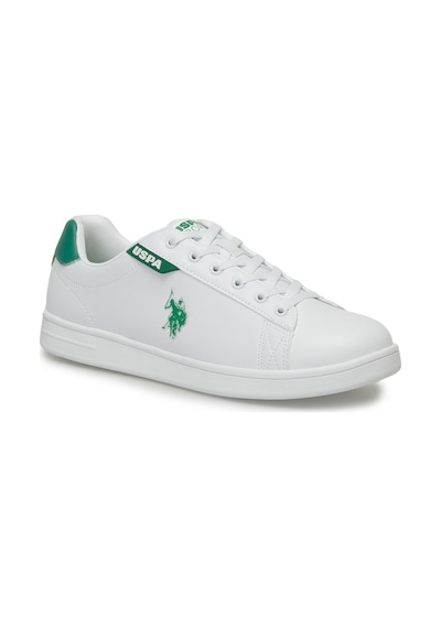 U.s. Polo Assn. Costa 4fx Beyaz Erkek Sneaker 000000000101501684 Beyaz - Yeşil