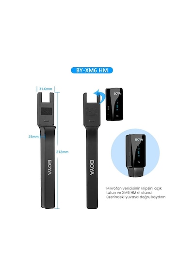 Boya BY-XM6 HM Handhold for Microphone
