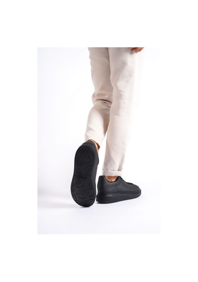 Mubiano Mbmcq1000-ss Erkek Kalın Taban Siyah/siyah Sneaker & Spor Ayakkabı Siyah/siyah