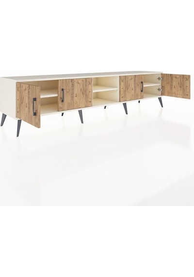Hyperion Tv Ünitesi 3 Raflı 4 Kapaklı 220x44x51 Aytaşı-çam/aytaşı Atlas Çam/aytası - Aytası Hyperion Tv Ünitesi 3 Raflı 4 Kapaklı 220x44x51 Aytaşı-çam/aytaşı Atlas Çam/aytası - Aytası