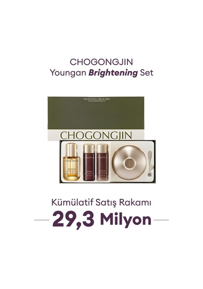 Missha Chogongjin Youngan Brightening Kırışıklık Karşıtı Cilde Aydınlık ve Canlı Görünüm Sunan Set