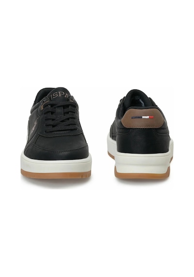 U.s. Polo Assn. Barta Erkek Kalın Taban Kışlık Sneaker Ayakkabı Siyah