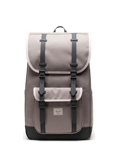 Herschel Supply Co. Little America 16"inç Laptop Uyumlu Sırt Çantası, Su İtici Kumaş, 30 L-13156 Taş Gri/füme