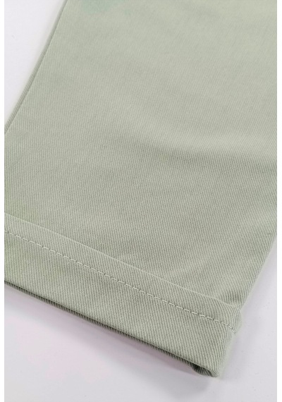 Babyhola Erkek Bebek Bayramlık Takım Roket Baskılı Kapüşonlu Üçlü Set 2217 Yeşil