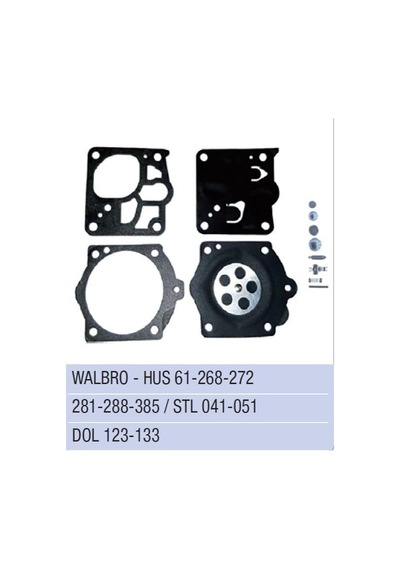 Stihl Ms041 / Ms051 Karbüratör Diyafram - Tamir Takımı - Walbro