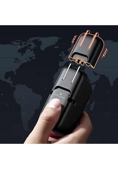 Ch-8442 70w Gan3.0 Dual Type-c + Usb Universal Seyahat Şarj Seti