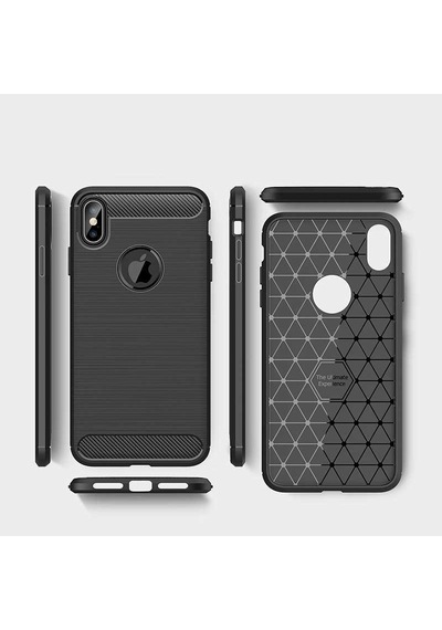 Apple Uyumlu iPhone Xs Max 6.5 Kılıf Zore Room Silikon Kapak Siyah