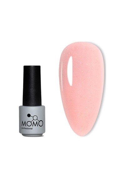 Momo Professional Kalıcı Oje S011 Hafif Simli Açık Pudra 4 Ml 0