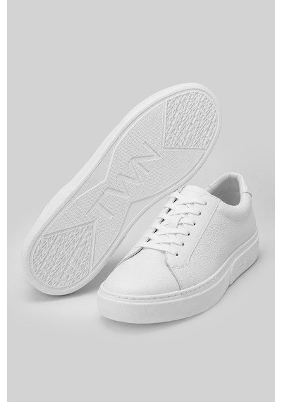 Twn Beyaz Kalın Beyaz Tabanlı Bağcıklı Sneaker Ayakkabi 6ec092ort900m Çok Renkli